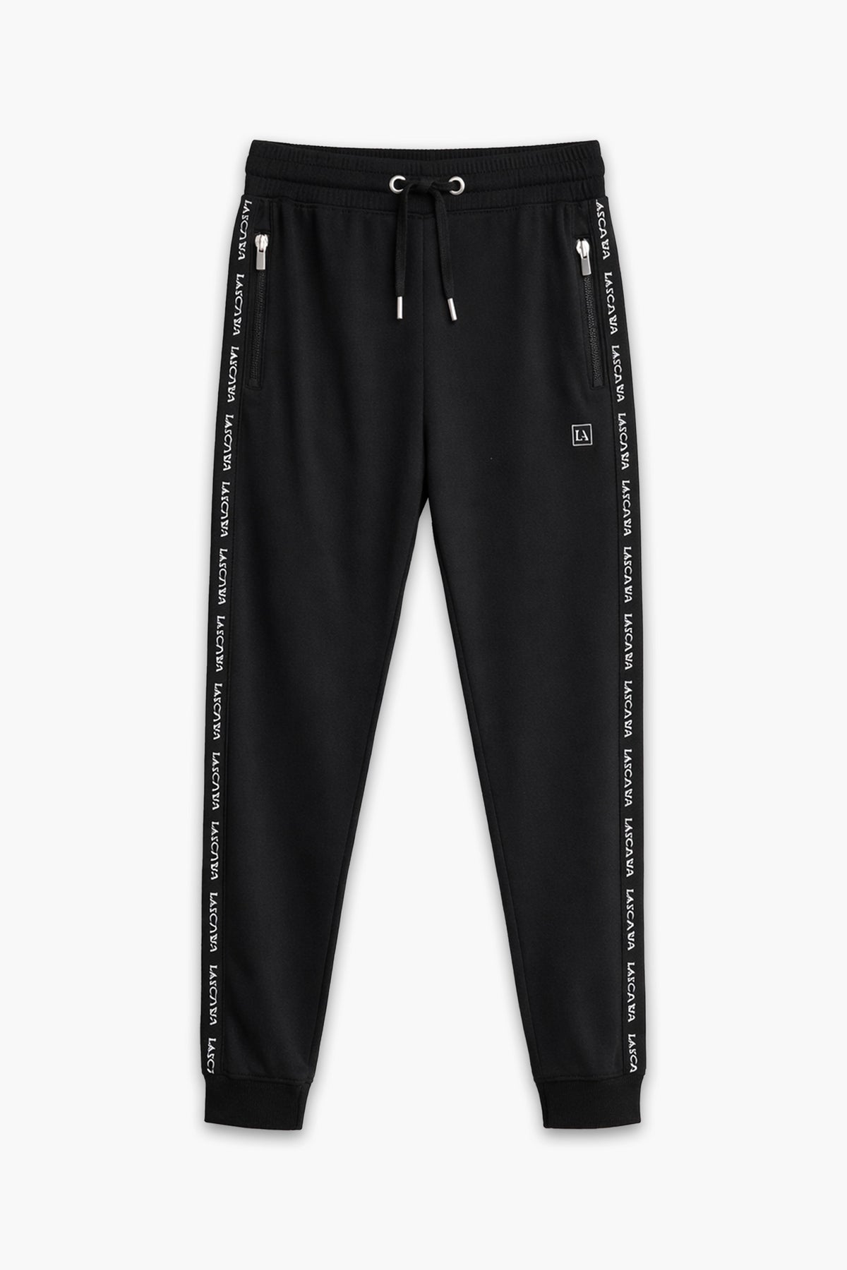 Women Branded Trouser - Black