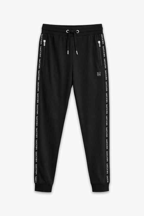 Women Branded Trouser - Black