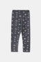 Girls Branded Graphic Legging - Grey