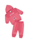 Boys Graphic 2-Piece Hoodie Suit 1025-A - Red