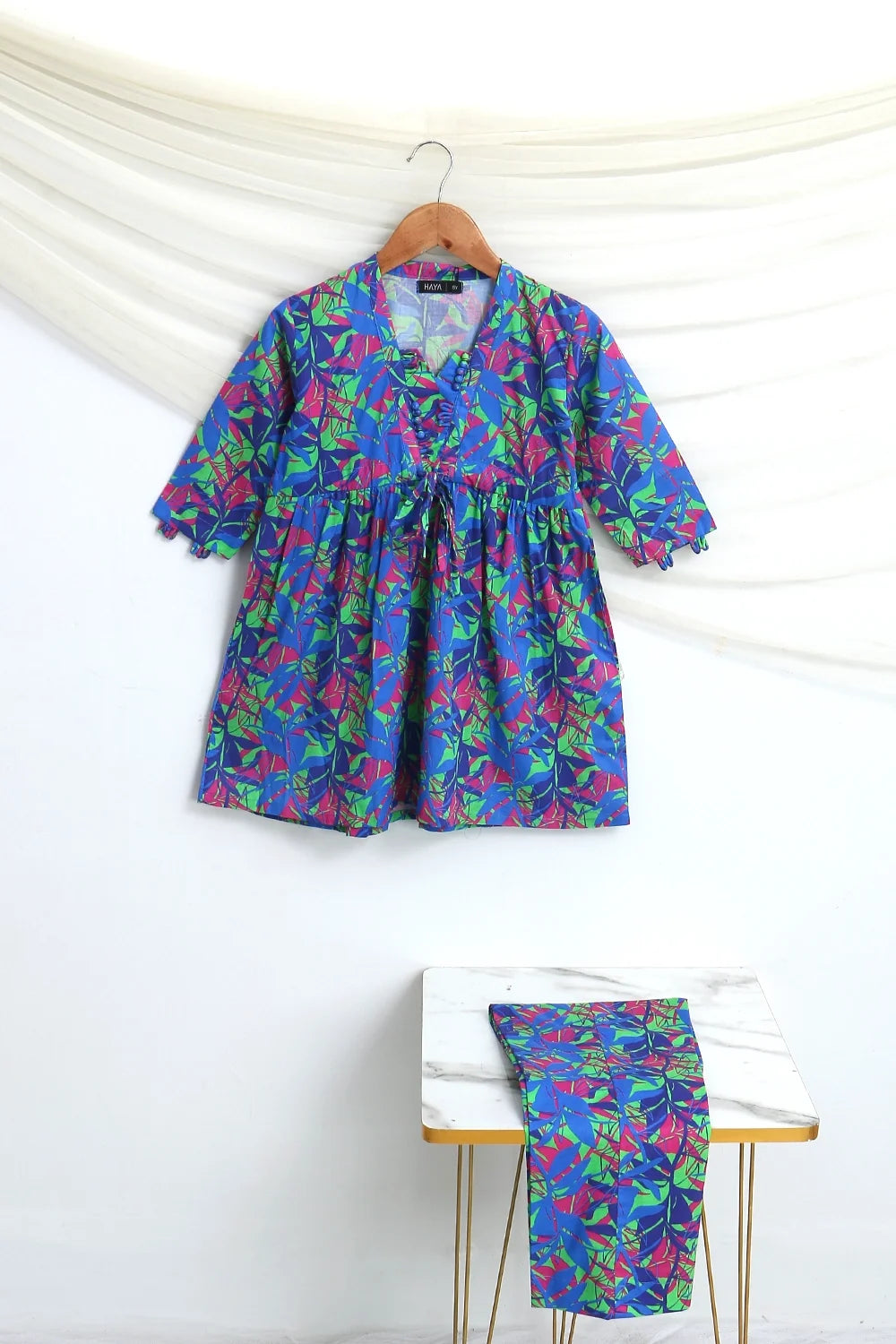2 PIECE LAWN FROCK SUIT