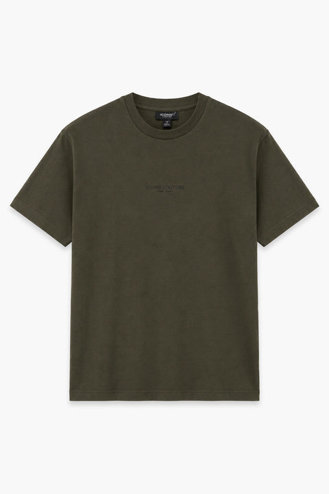 Men Branded Graphic T-Shirt - Green