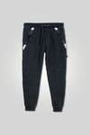 Boys Cross Zipper Trouser Pant BTP04 - Black