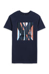 Men Graphic T-Shirt MT24#07 - Navy