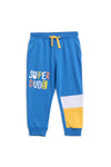 Boys Contrast leg Trouser Pant BTRSR24-09 - Royal Blue