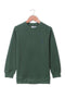 Boy Sweat Shirt Double Pique - Army Green