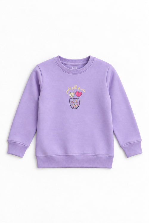 GRAPHIC FLEECE SWEATSHIRT