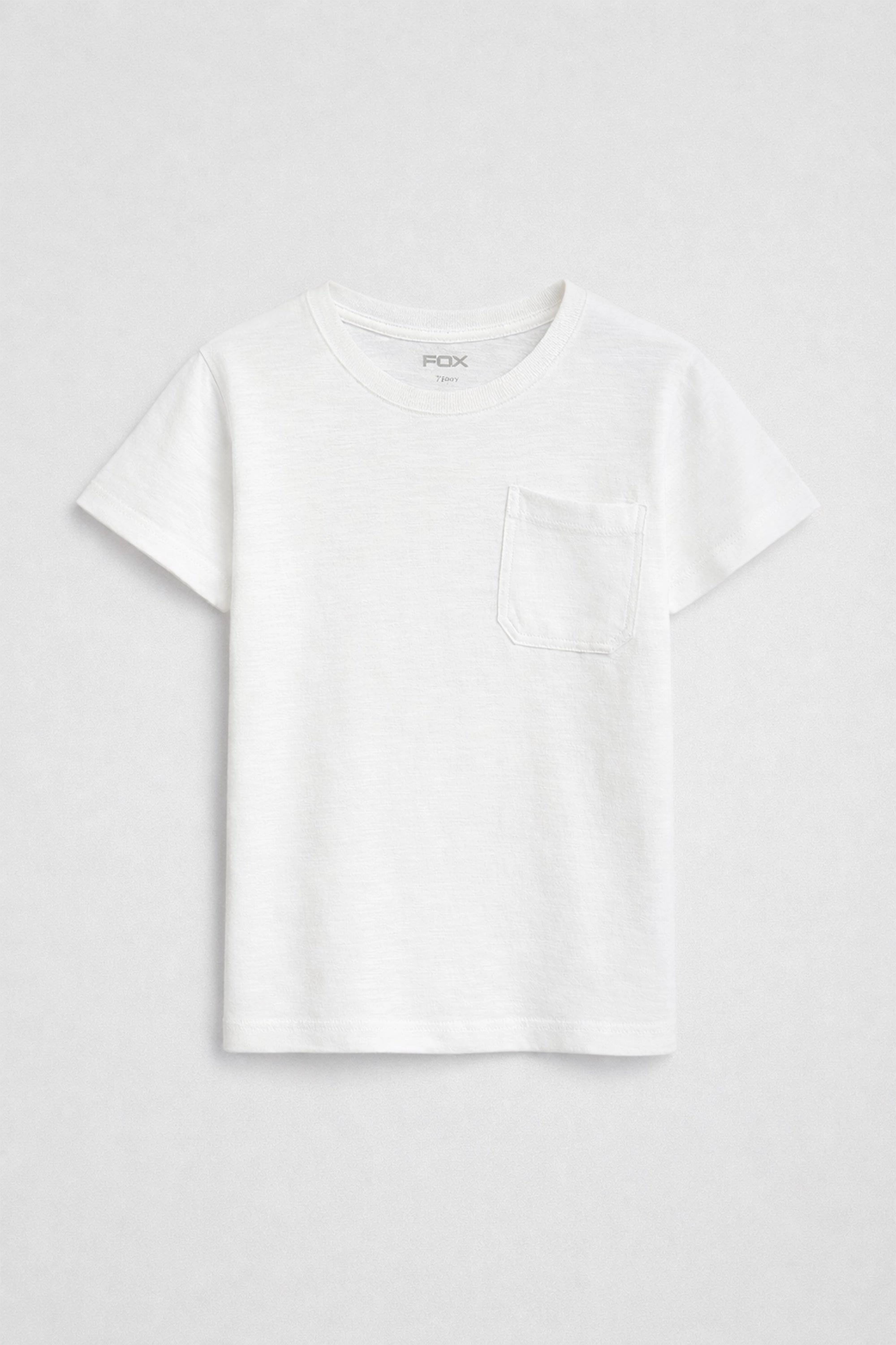 Boys Branded T-Shirt - White