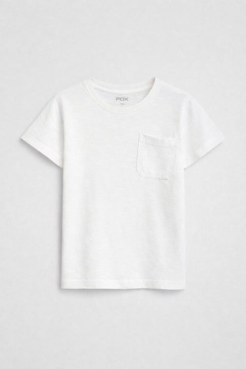 Boys Branded T-Shirt - White