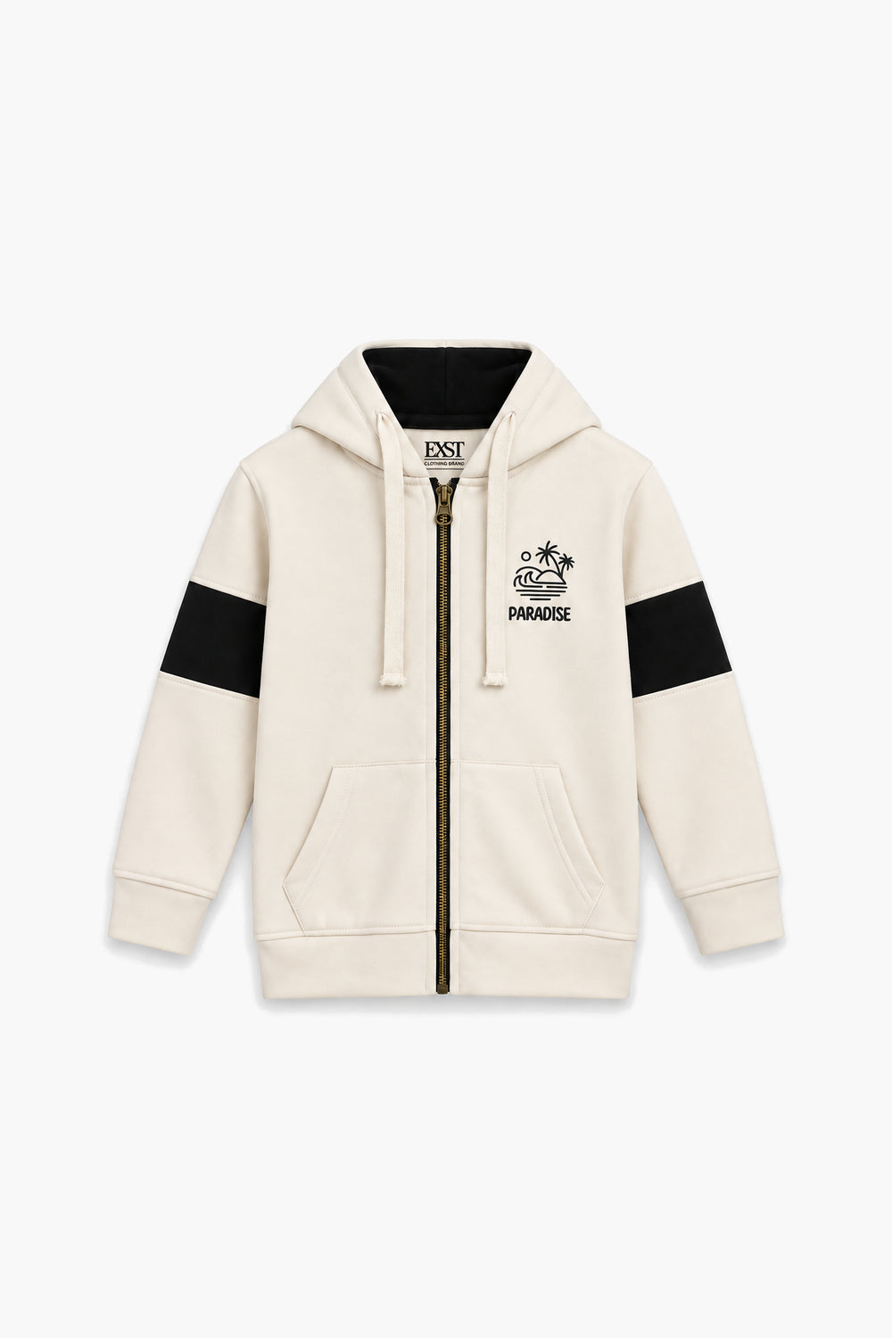 Graphic Zipper Hoodie