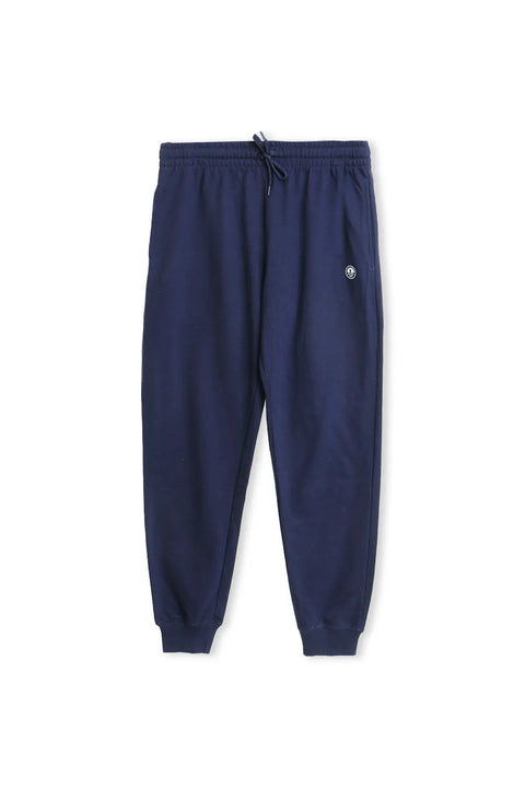 Men Branded Trouser - Navy