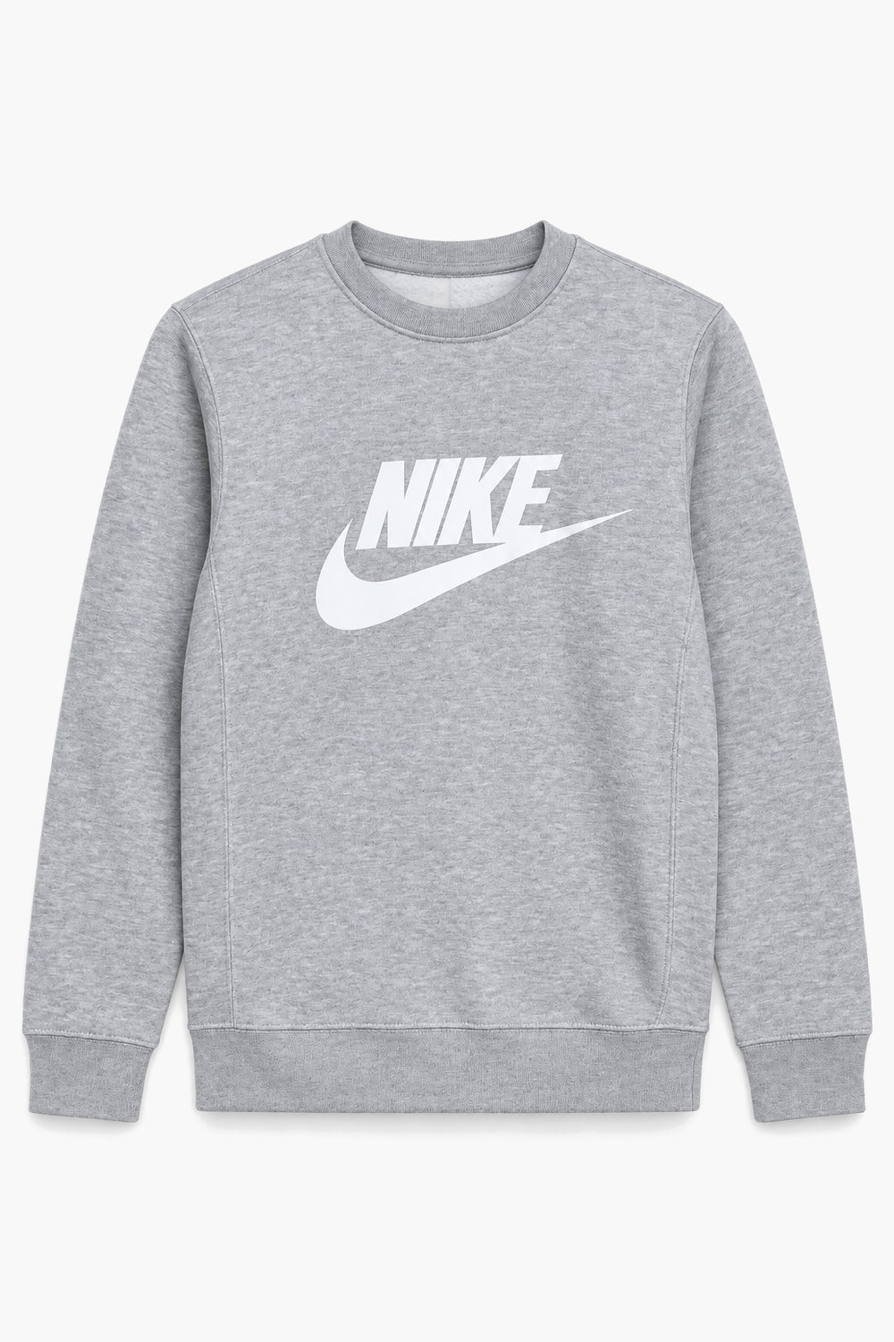 Men Branded Fleece Sweatshirt - Grey