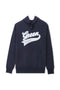 Men Green Coast Hoodie - Navy