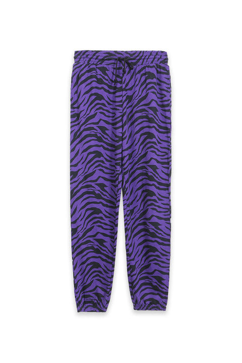 Women Branded Printed Pajama - Purple