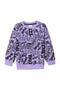 Boys Zara Doodle Graphic Sweatshirt - Purple