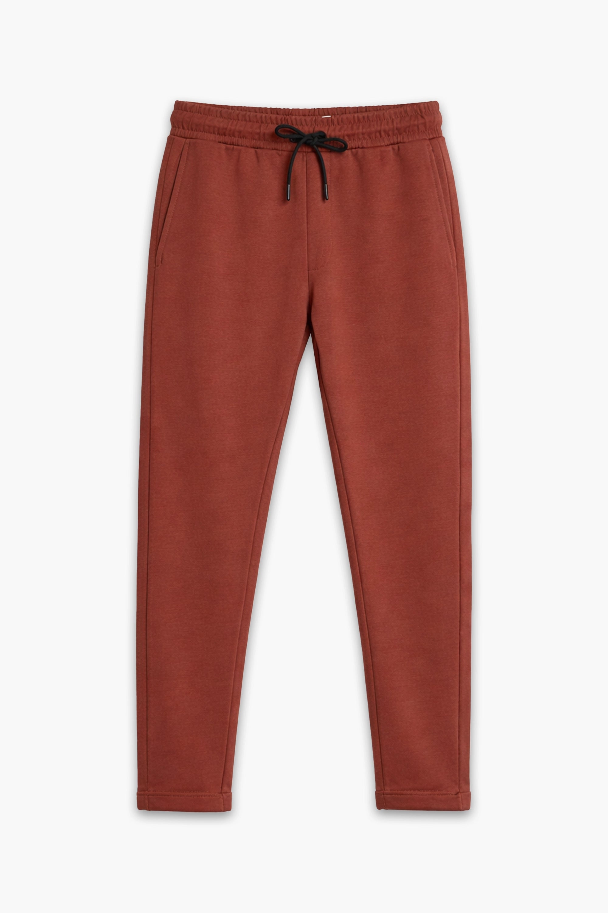 Men Branded Trouser - Burgundy