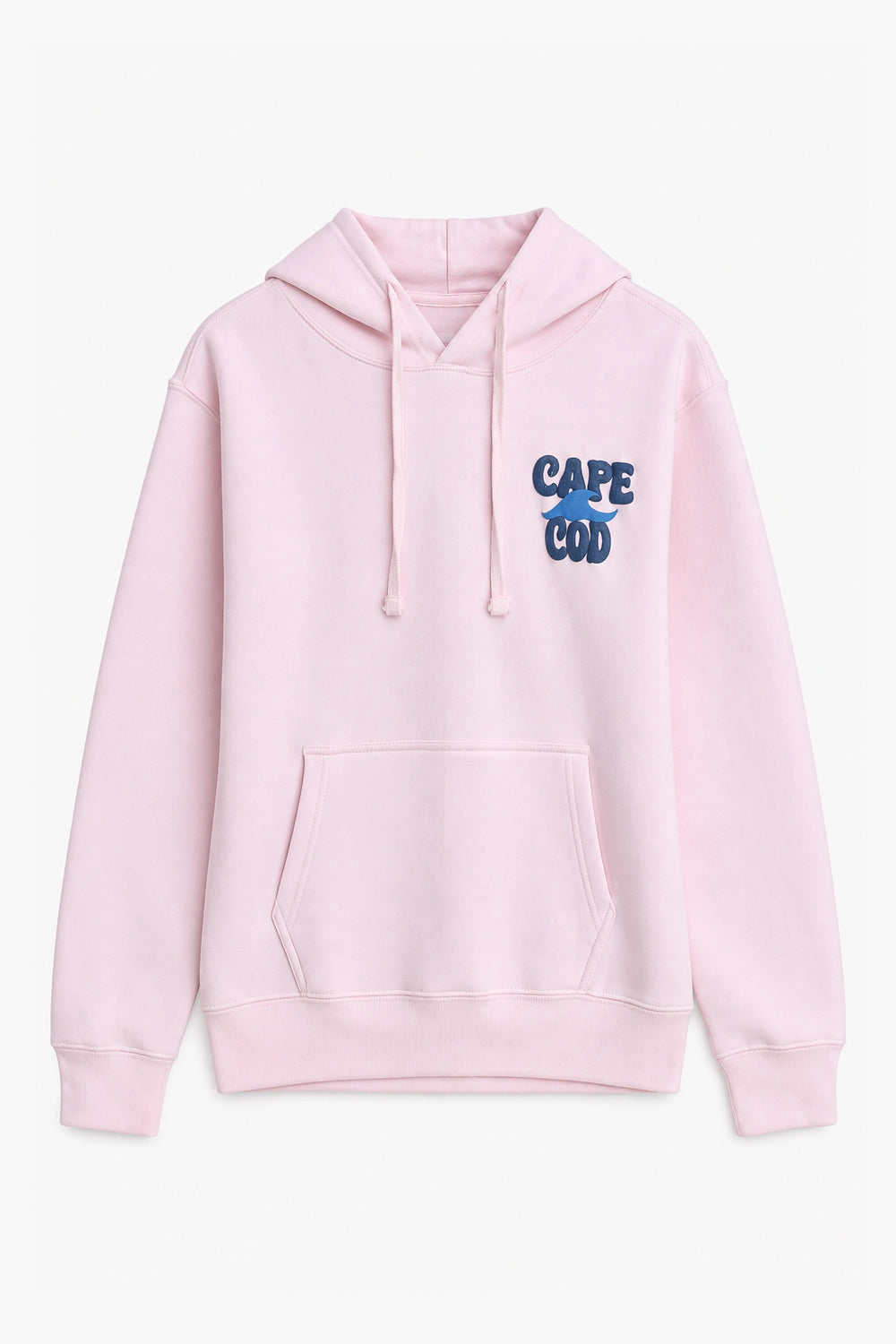 Women Branded Graphic Pullover Hoodie - L/Pink