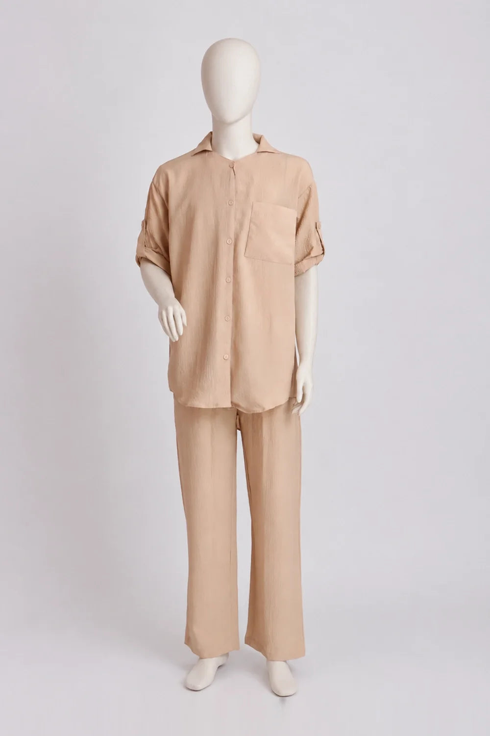 2 PIECE CRINKLE CO-ORD SUIT