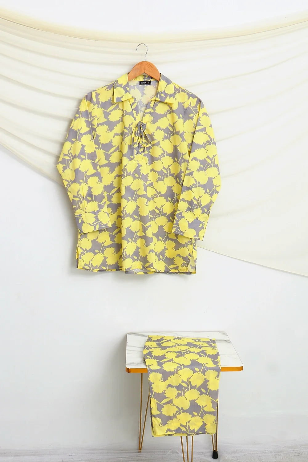 2 PIECE LAWN FUSION SUIT