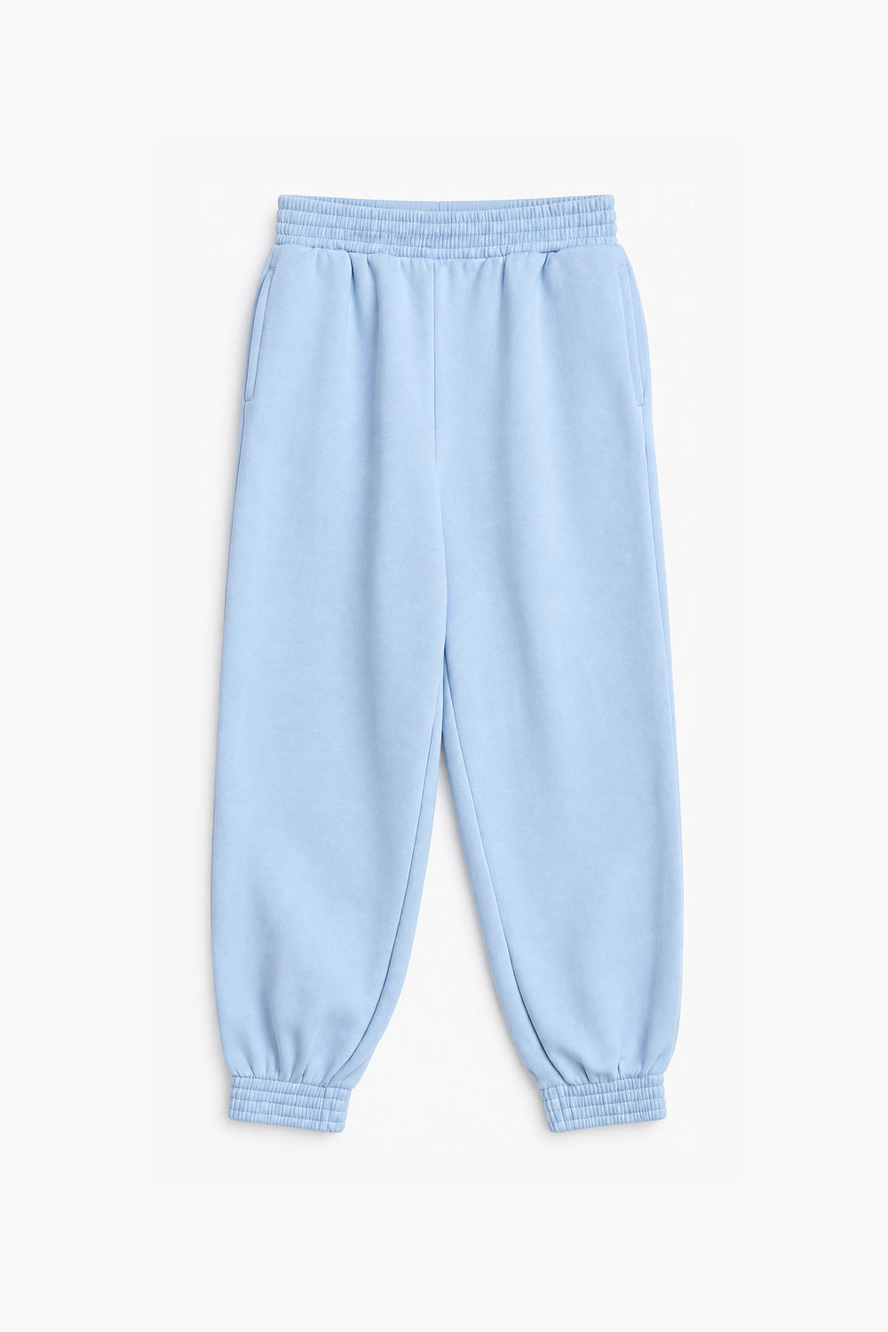 Girls Branded Fleece Trouser - L/Blue