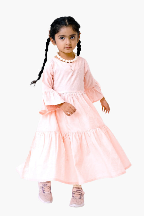 JACQUARD LONG DRESS