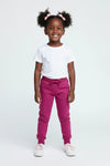 Girls Branded Fleece Trouser - Fuchsia