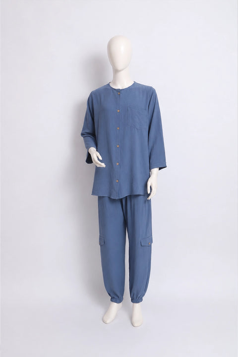2 PIECE CRINKLE CO-ORD SUIT