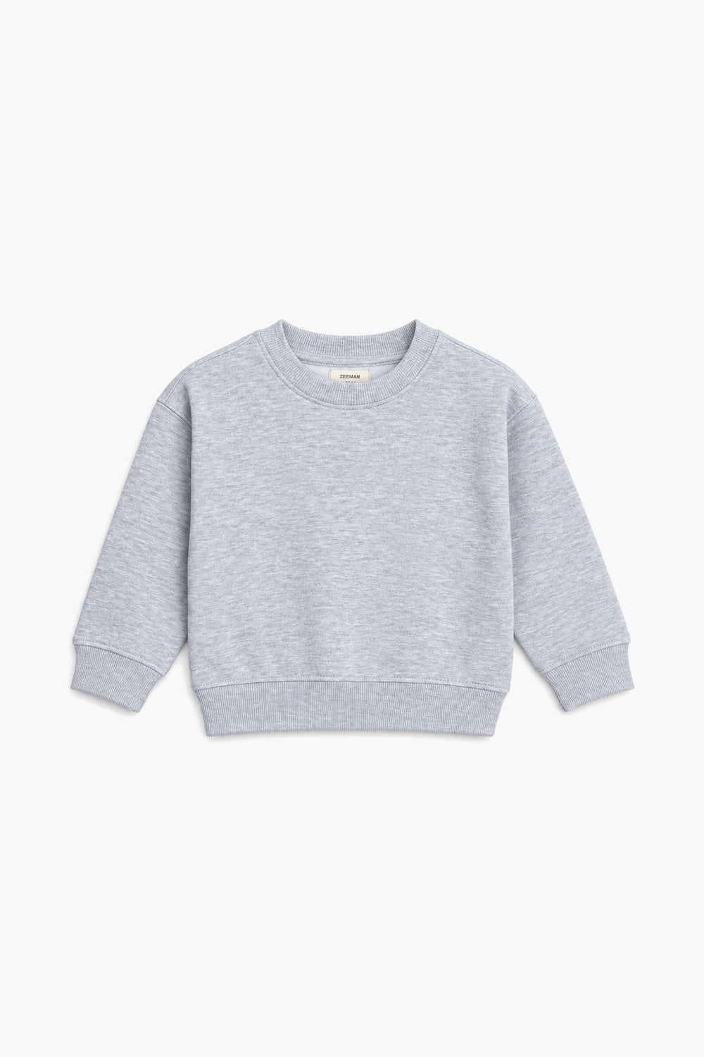 Boys Branded Sweatshirt - Heather Grey