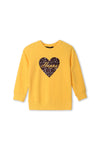 Girls Graphic Sweatshirt GSS24-02 - Spectra Yellow