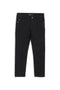 Boy Branded Cotton Pant - Black