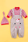 Infant Graphic 3-Piece Suit A31 - Red