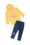 Girls Graphic 2-Piece Suit 17401 - Yellow
