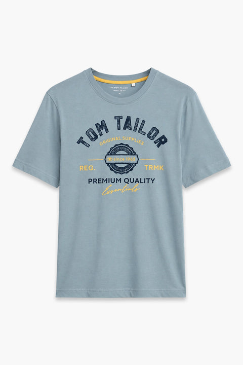 Men Branded Graphic T-Shirt - Sea Green