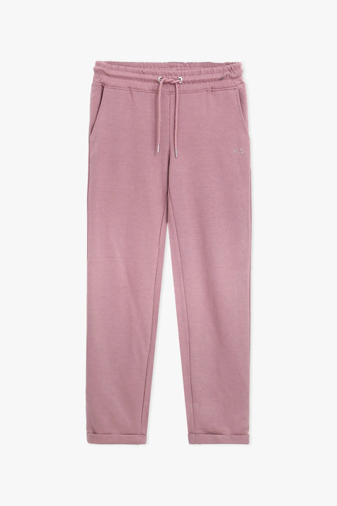 Women Branded Trouser - Tea Pink