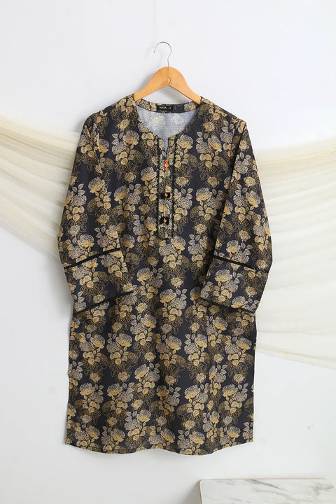 PRINTED SLUB SHIRT