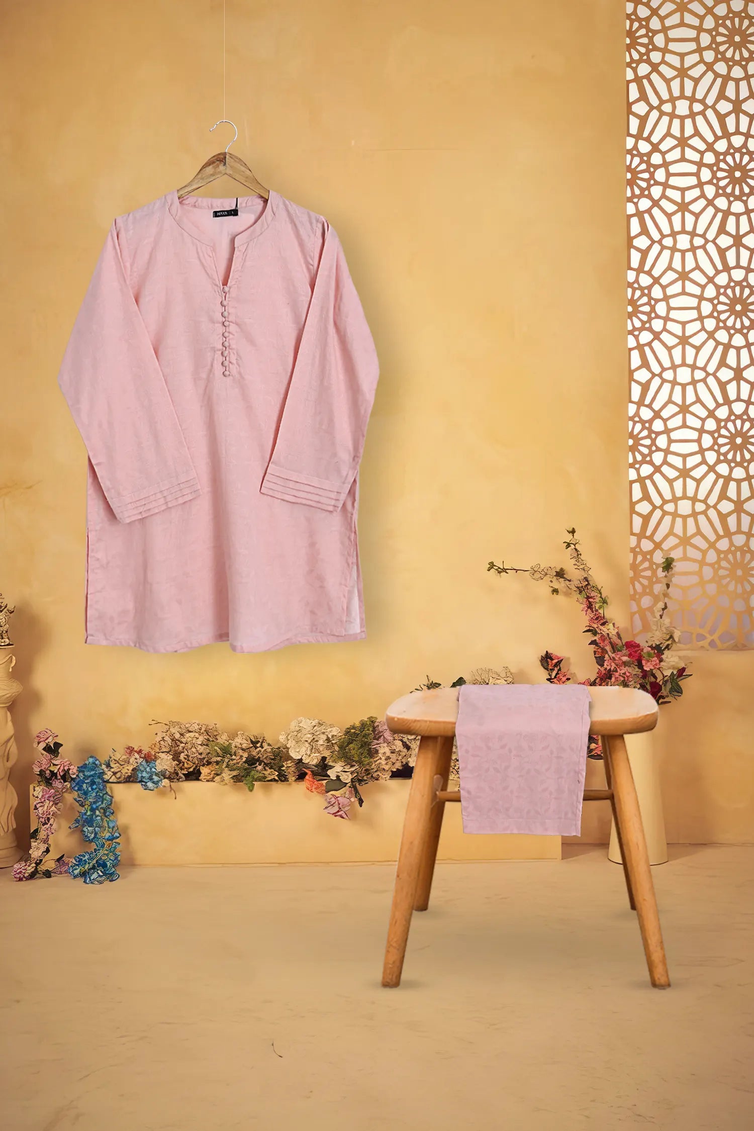 2 PIECE JACQUARD FUSION SUIT