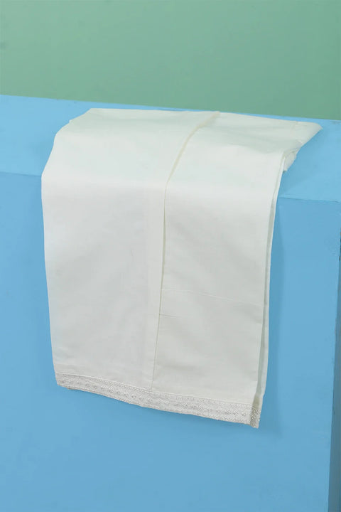 EMB WIDE TROUSER