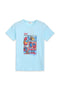 Boys Graphic T-Shirt BT24#31 - L/Blue