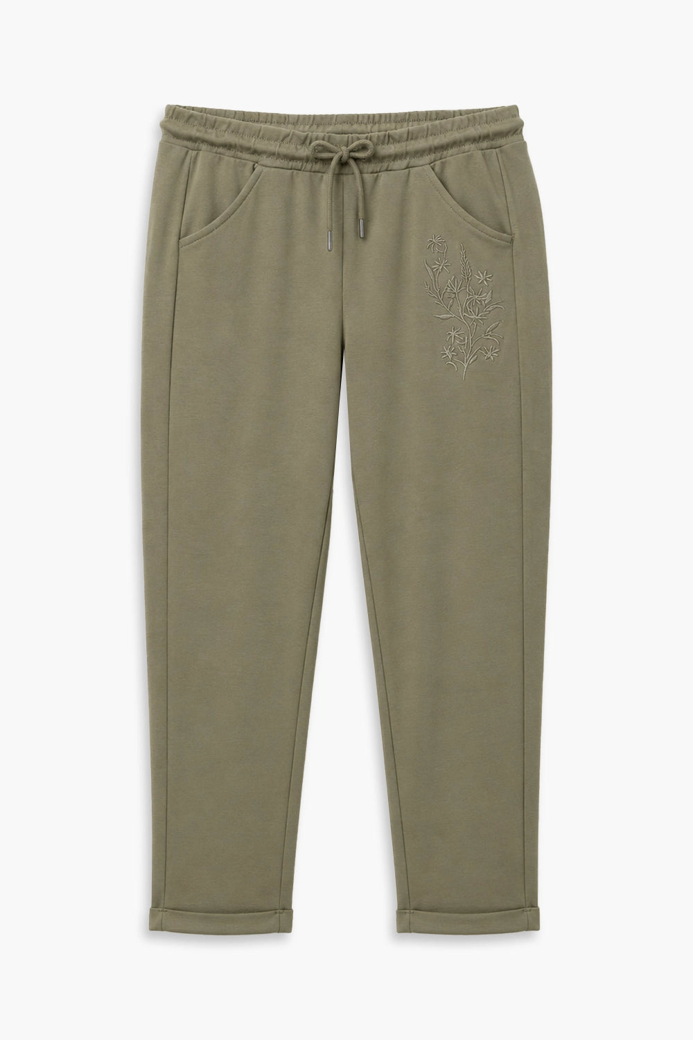 Women Branded Trouser - Green