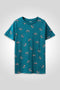 Women's Graphic T-Shirt (Brand -Max) - Teal