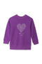 Girls Graphic Sweatshirt GSS24-08 - Sparkling Grape