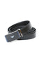 Men Leather Belt Automatic Buckle - Black