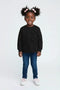Girls Branded Embellish Sweatshirt - Black