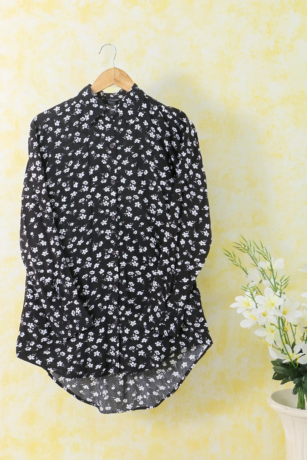 LINEN FUSION TOP