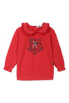 Girls  Graphic Sweatshirt GS-07 - Raspberry