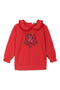 Girls  Graphic Sweatshirt GS-07 - Raspberry
