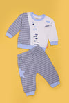 Kids Graphic 2-Piece Suit 1141-A - Blue