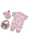 Boys Graphic 4-Piece Suit A-104 - Baby Pink