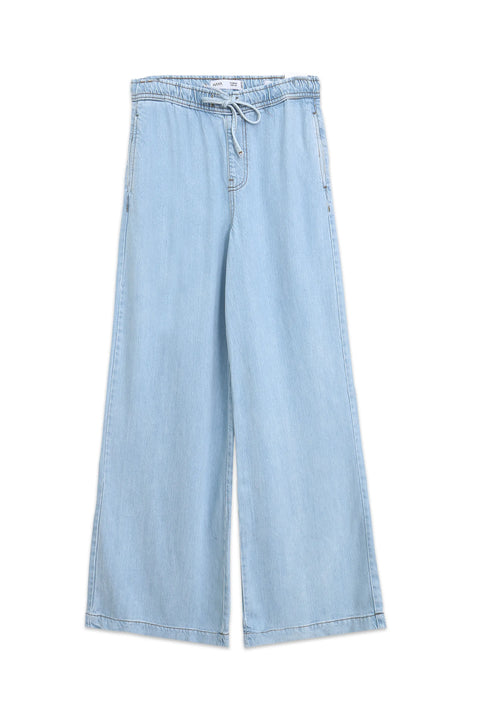 Wide Leg Denim Pant