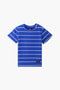 Boys Branded Linings T-Shirt - Royal Blue